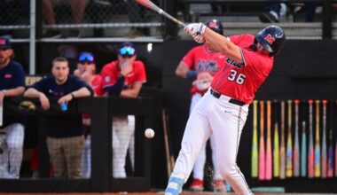 Texas and Ole Miss faceoff in rubber match on Sunday