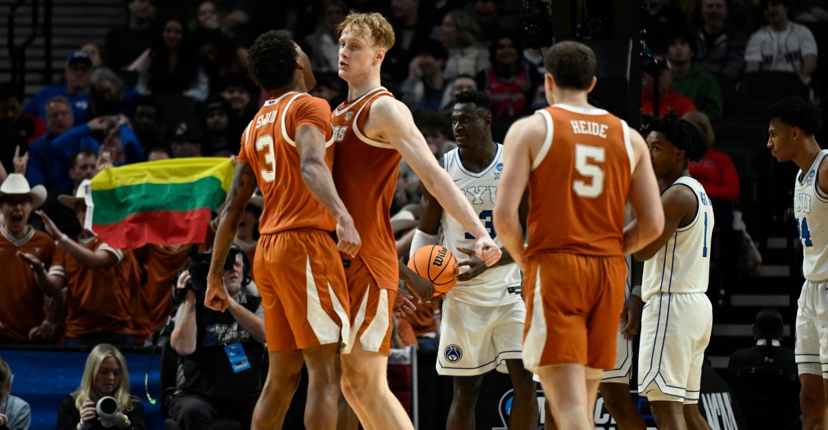 No. 11 seed Texas beats No. 6 seed BYU, 79-71, to advance