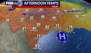 Houston weather: Warmer temps Thursday, highs in the 80s