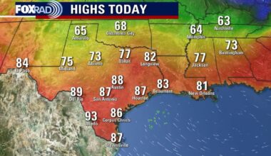 Houston weather forecast: Unseasonably warm Monday