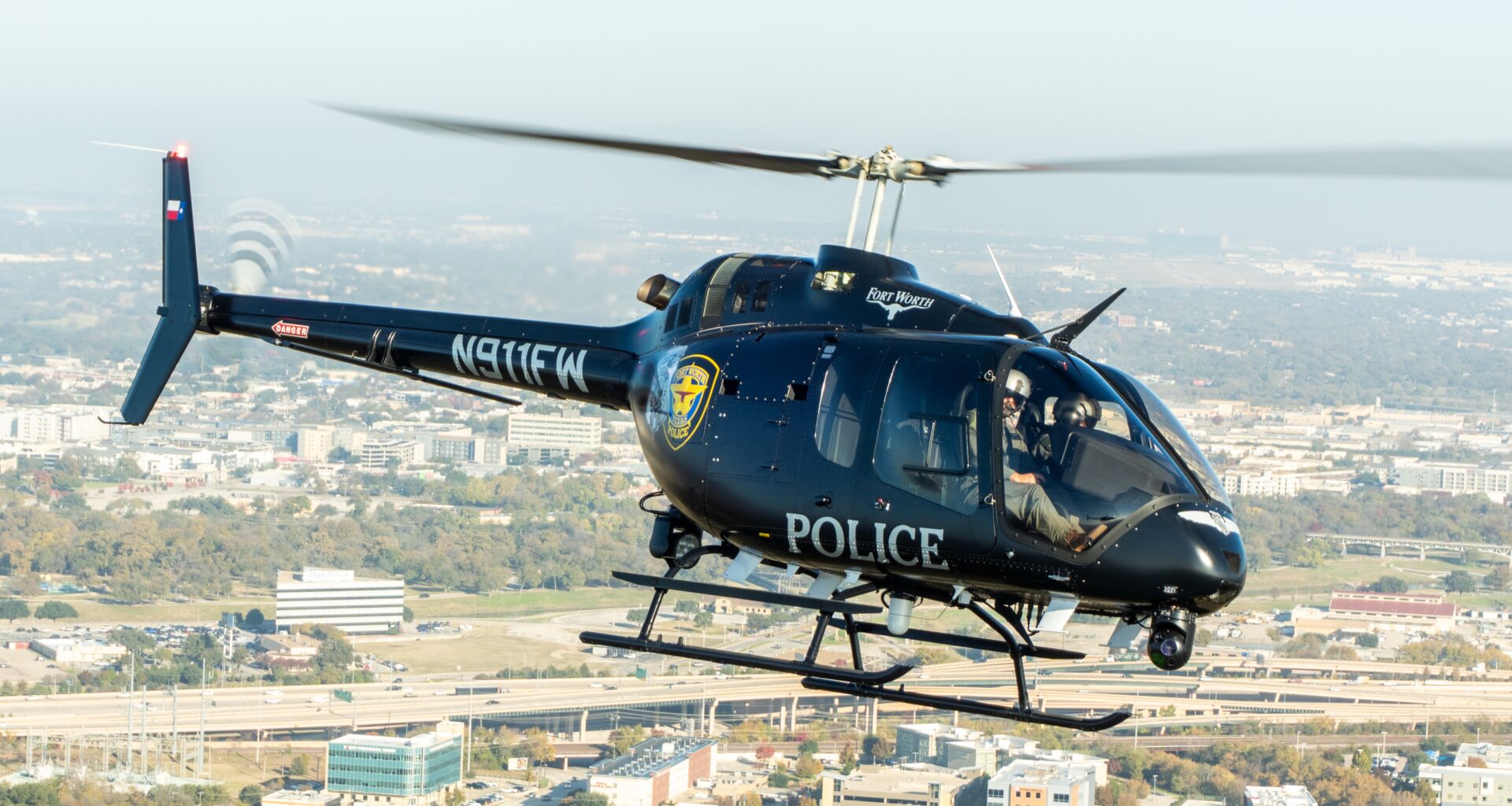 Fort Worth PD’s Air-1 helicopter involved in emergency landing at Meacham Airport