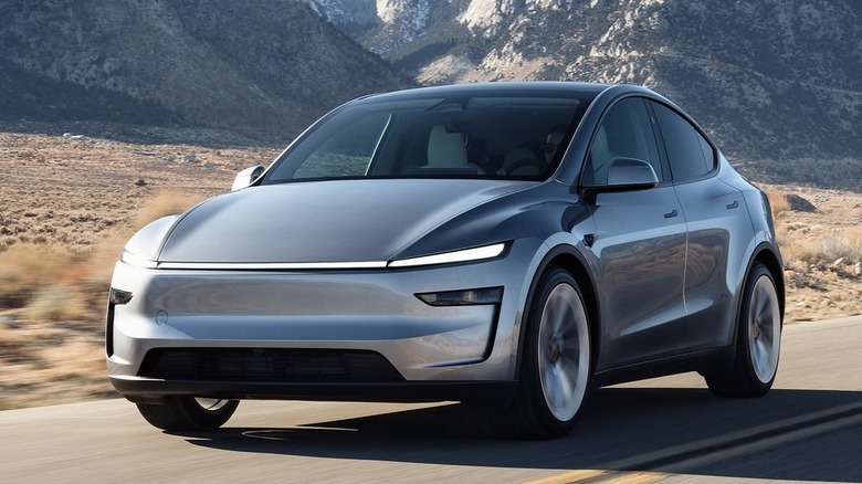 Tesla Model Y front 3/4