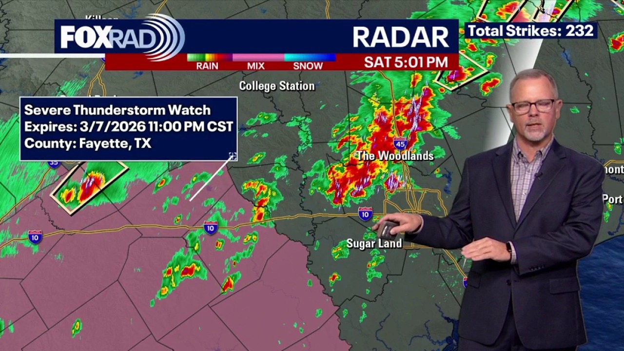 Houston weather: March 7 evening forecast