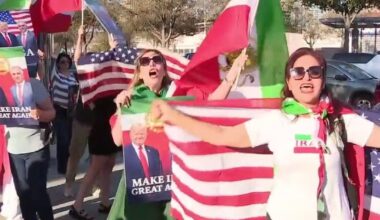 Houston rally draws Iranian-American supporters