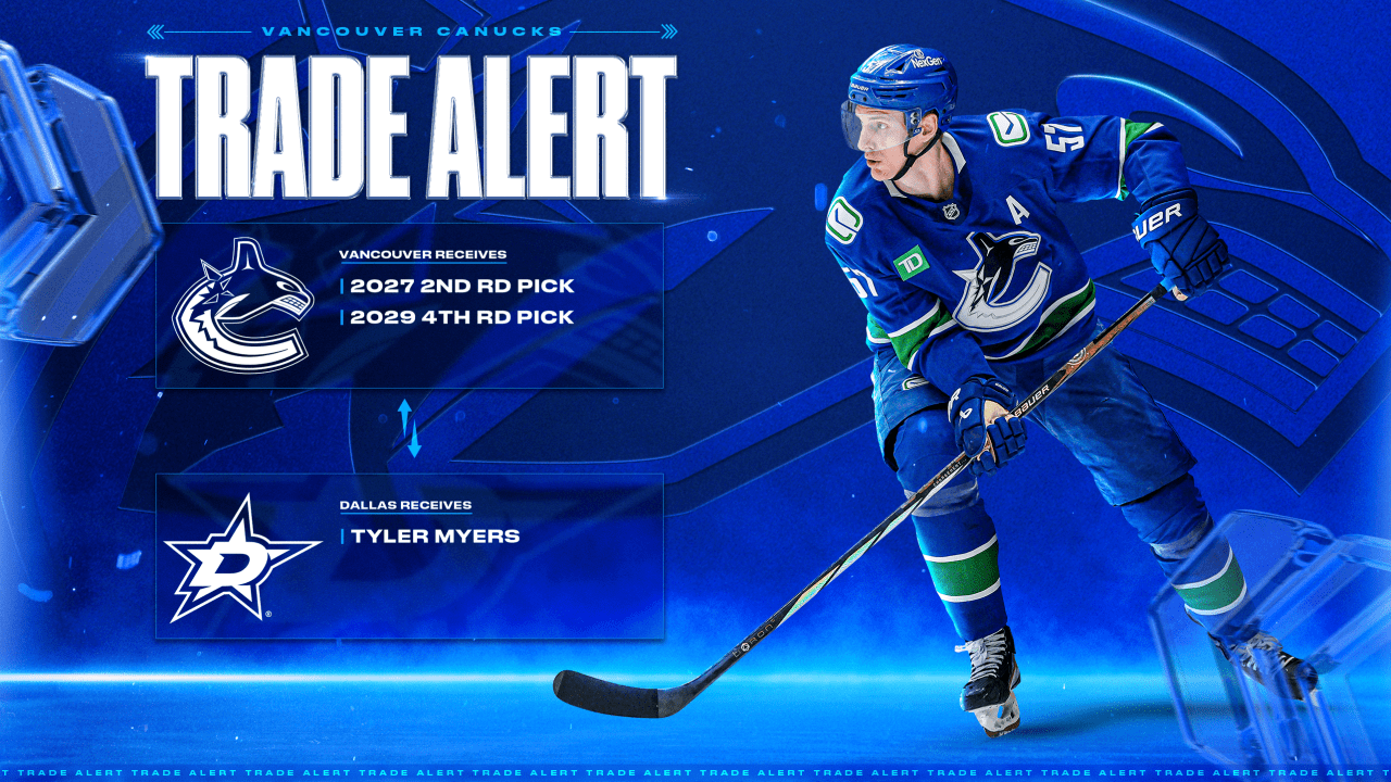 CANUCKS ACQUIRE 2ND AND 4TH ROUND PICKS FROM DALLAS