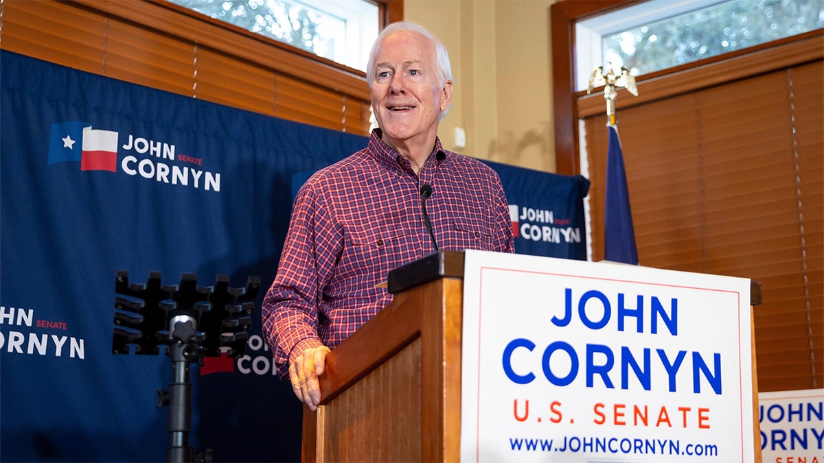 John Cornyn on campaign trail