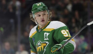 Watch: Wild to be without Kaprizov, Eriksson Ek for Saturday's game vs. Dallas