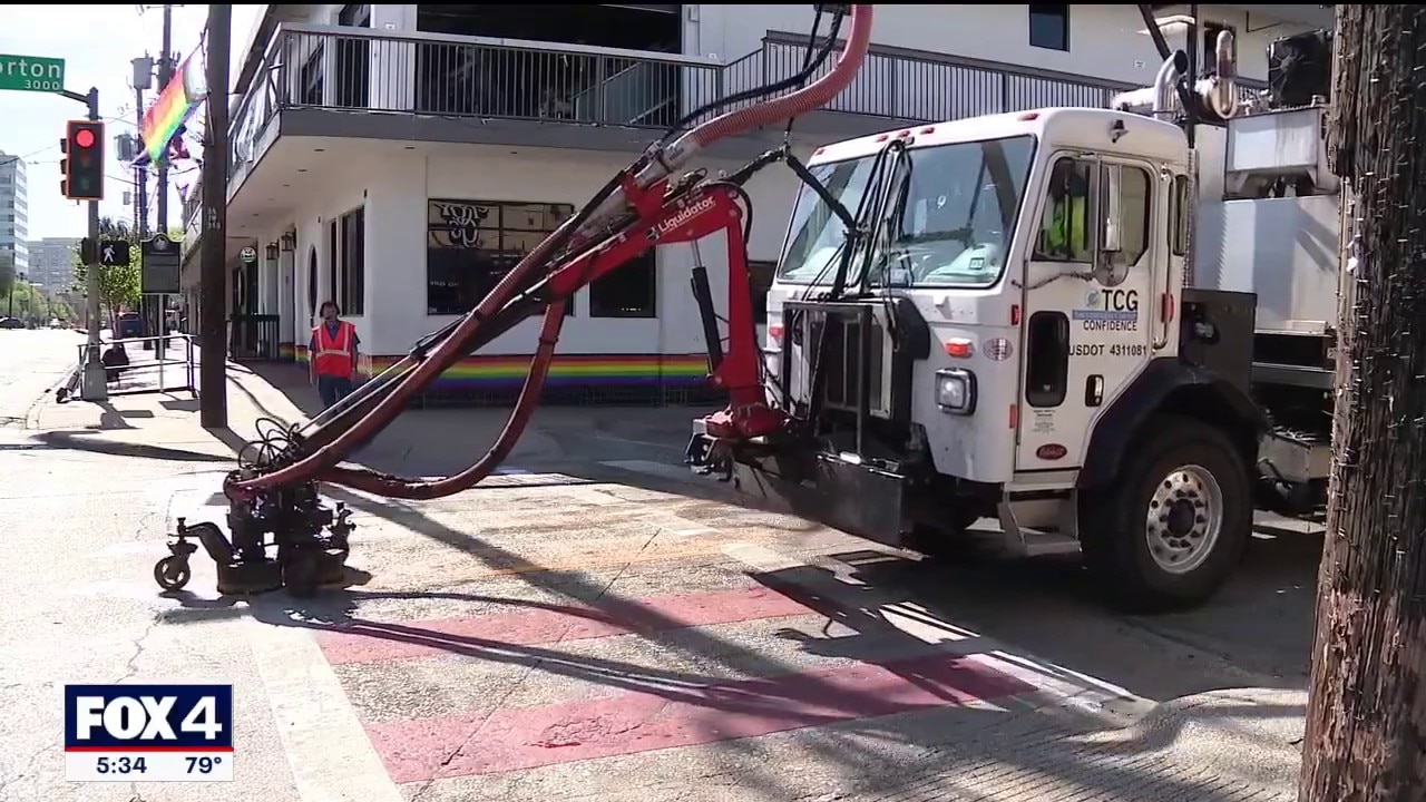 Dallas removes rainbow crosswalks in Oak Lawn