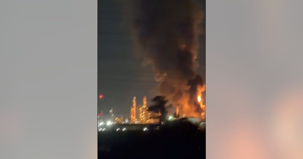 'Flaring' reported at Pasadena industrial site