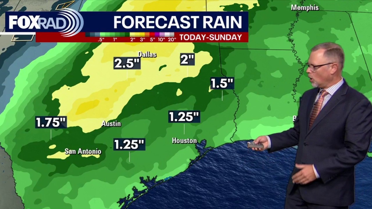 Houston weather: Much needed rain on the way