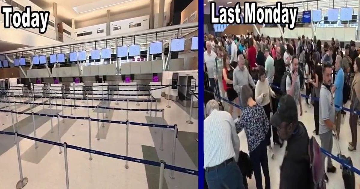 TSA lines improve at Houston's Bush Airport as paychecks are restored