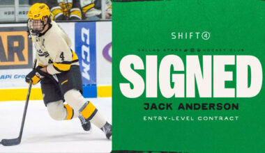 Dallas Stars sign defenseman Jack Anderson to two-year, entry-level contract
