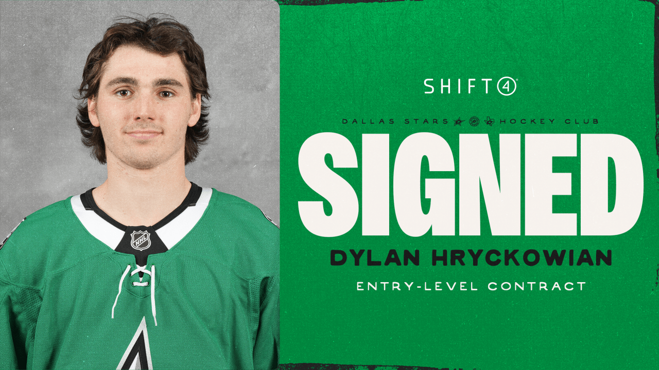 Dallas Stars sign forward Dylan Hryckowian to two-year, entry-level contract