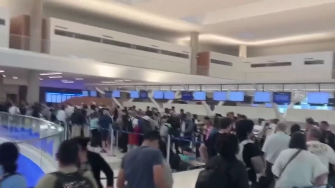 PREVIOUS COVERAGE: DHS shutdown continues to cause backups at airports