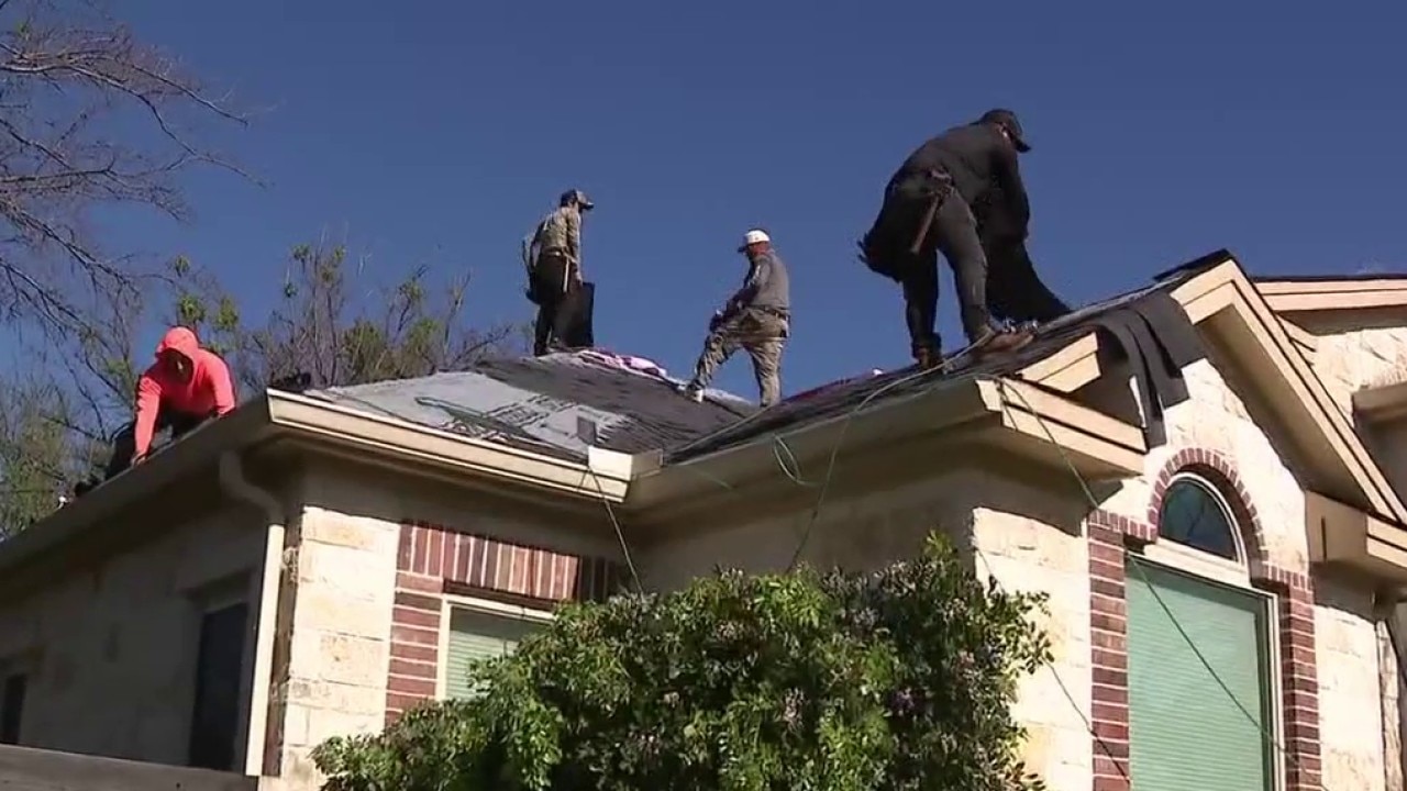 Veteran gets new roof after 2024 storm damages it