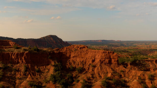 A rocky Texas landscape