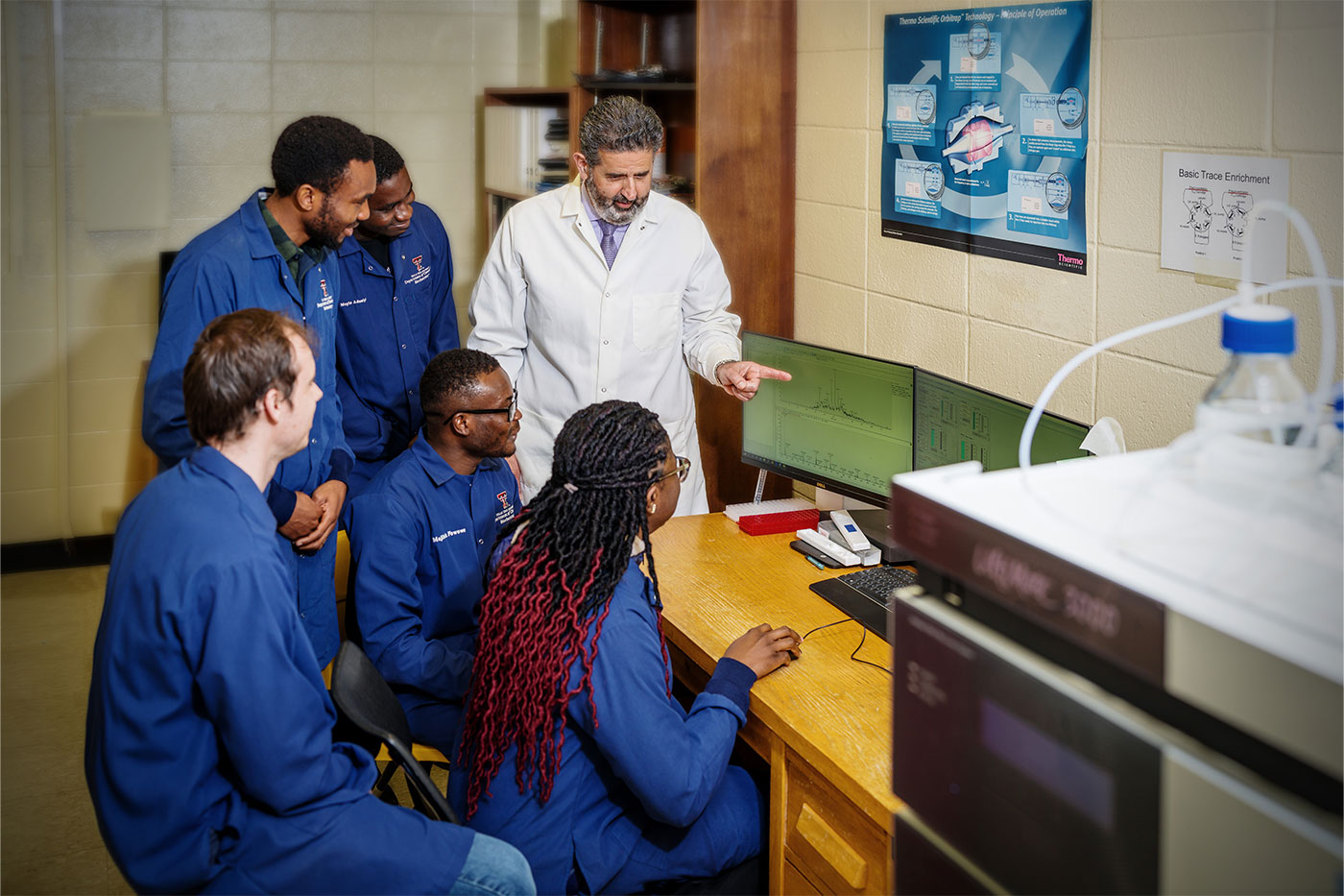 Mechref with lab group