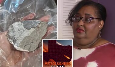 Meteorite crashes through woman's house after pressure wave 'booms' 29 miles above Texas