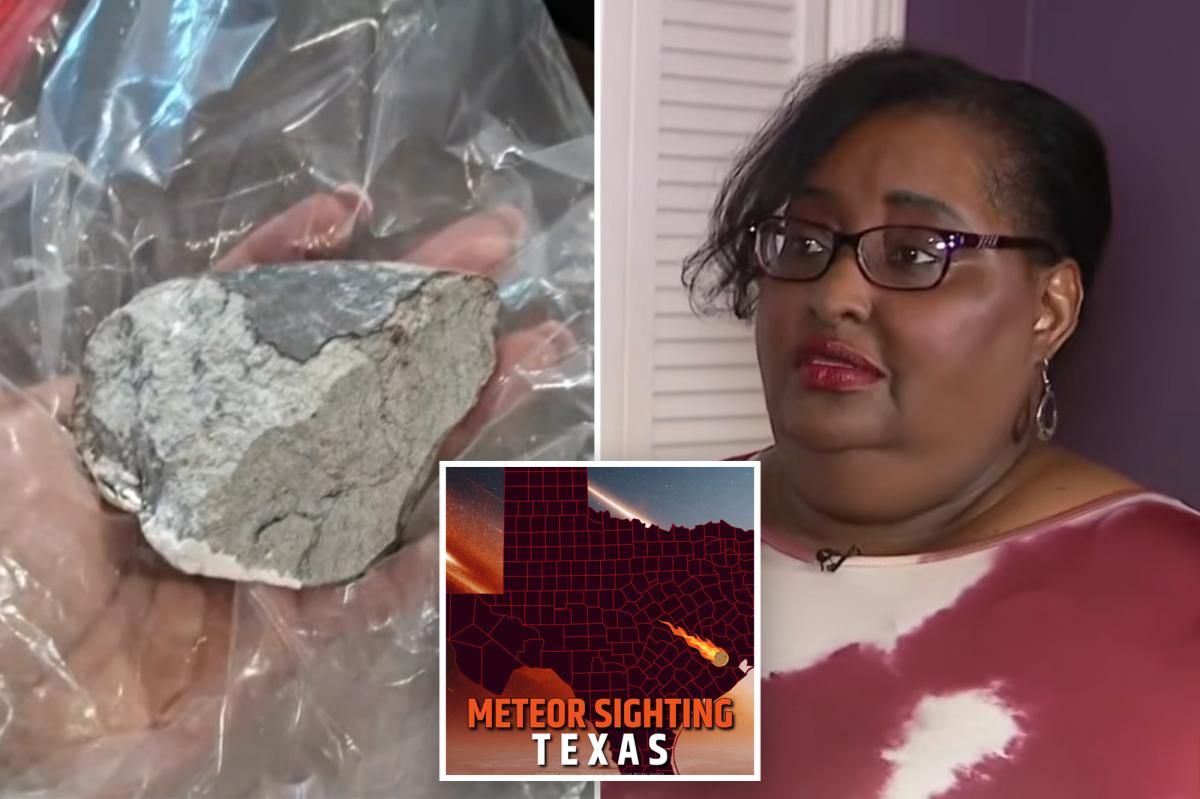 Meteorite crashes through woman's house after pressure wave 'booms' 29 miles above Texas