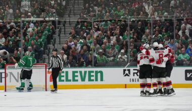 Jack Hughes scores twice, Devils hold off Stars