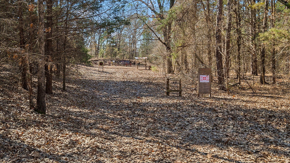The property also features a 100-yeard shooting range.