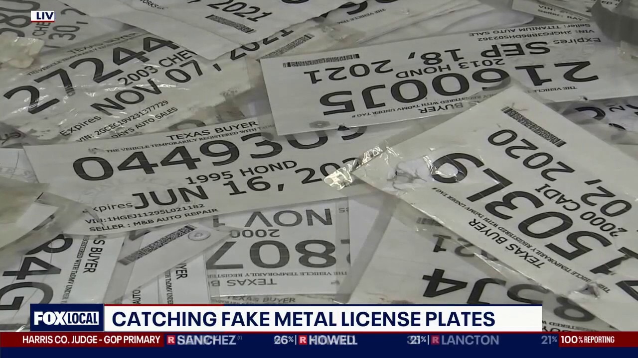 Ghost plate law: Are criminals still on Houston streets?