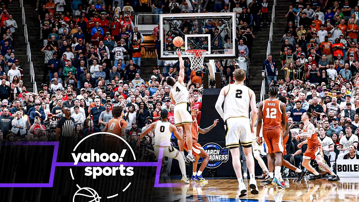 Purdue's last second tip-in ends Texas' tourney run