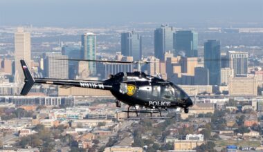Fort Worth Police Helicopter Makes an Emergency Landing