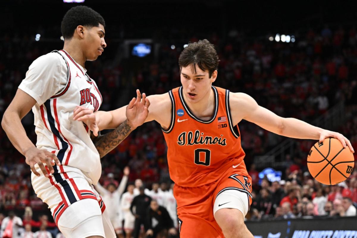 Illinois shuts down Houston to advance into Elite Eight