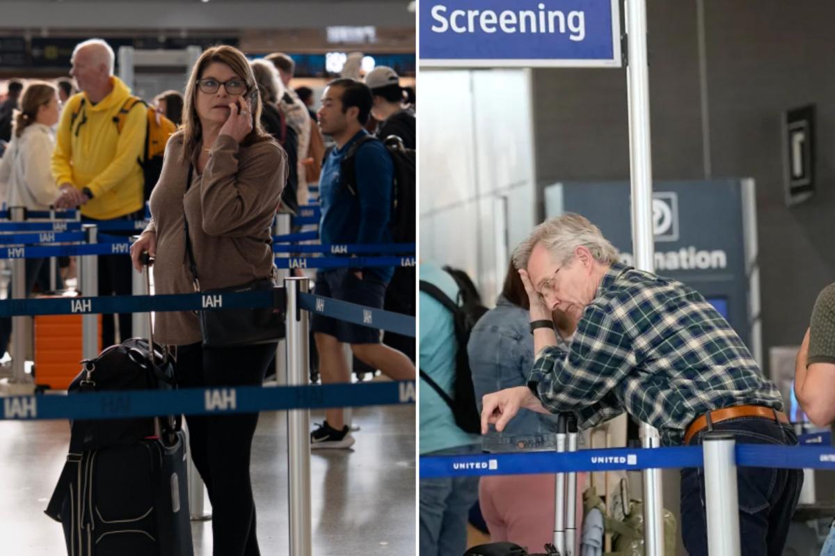 Houston airport travelers reveal who they blame for TSA lines