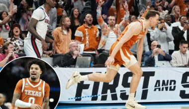 Camden Heide's unlikely 3-pointer propels Texas past Gonzaga