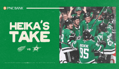 Heika’s Take: Stars match point streak record with thrilling overtime win over Red Wings