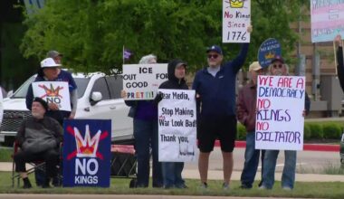 LIVE | No Kings Protests North Texas: Thousands rally against Trump Administration policies