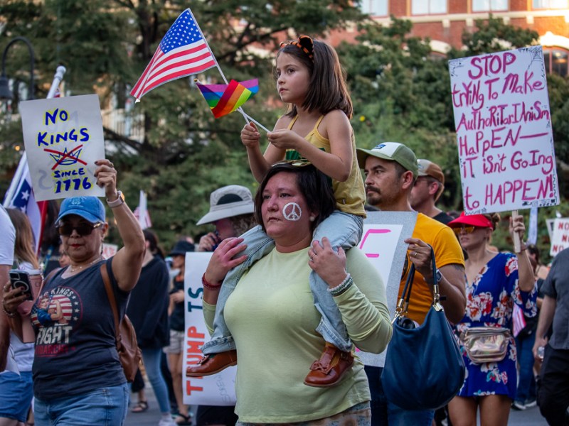 San Antonio man arrested on charge he threatened to run over ‘No Kings’ protesters