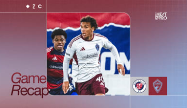Recap | Colorado Rapids 2 fall to North Texas SC