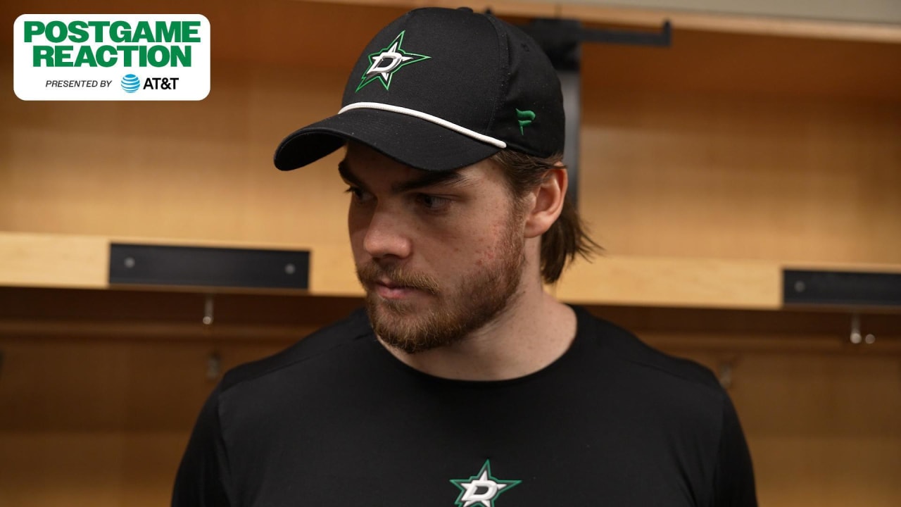 DAL@PIT Postgame: Lian Bichsel | Dallas Stars