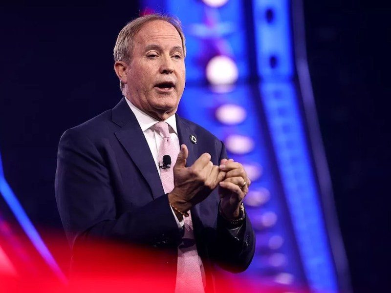 Ken Paxton sets up tip line for Texans to tattle on trans bathroom usage