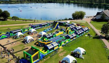 Giant 1,000-Foot Inflatable Obstacle Course Pops Up In Plano - Local Profile