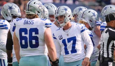 Cowboys place second-round tender on Brandon Aubrey, T.J. Bass