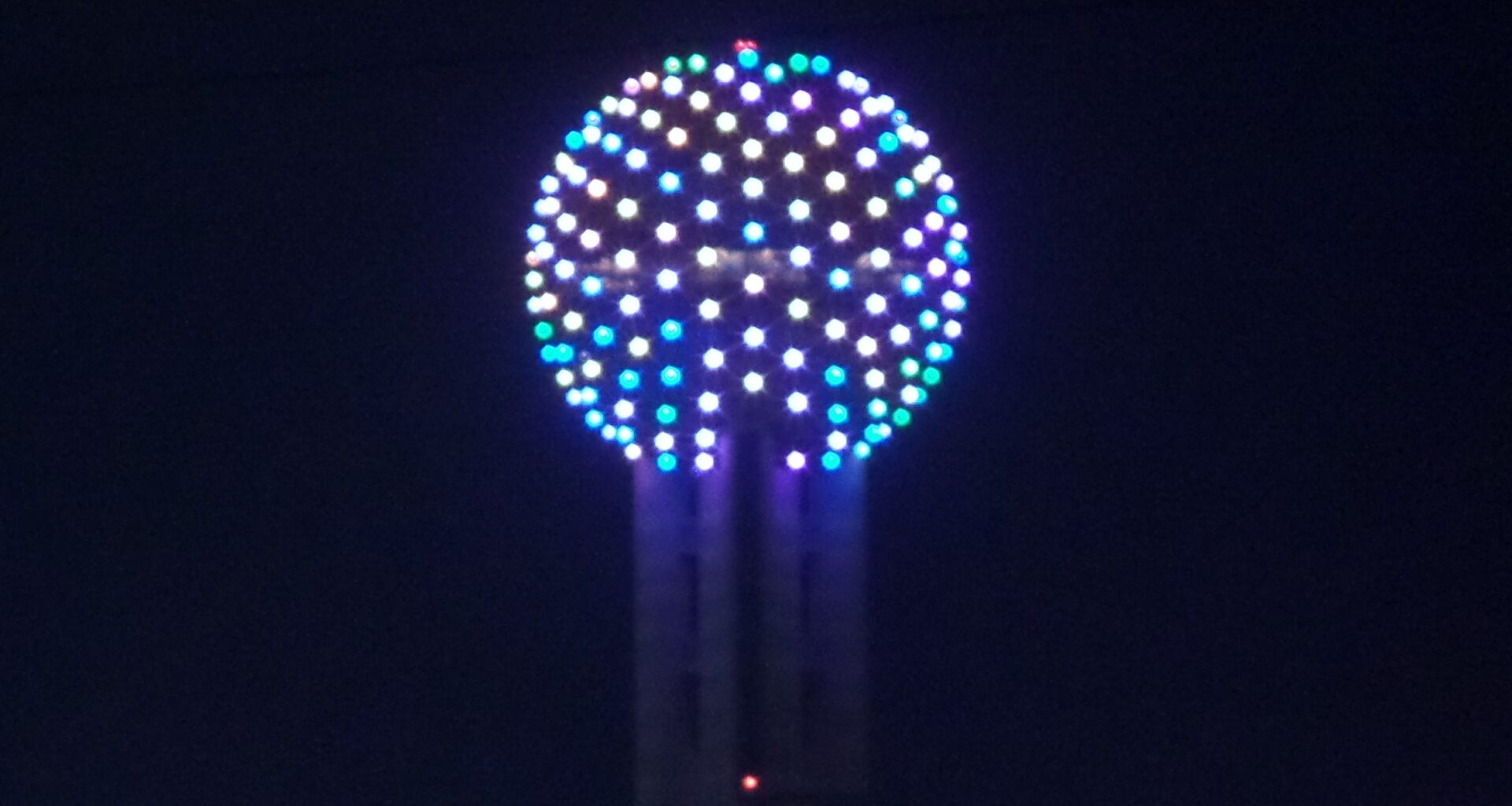Reunion Tower in Downtown Dallas