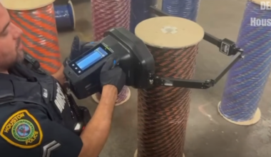 Houston DEA seize more than 200 pounds of meth hidden in spools of rope