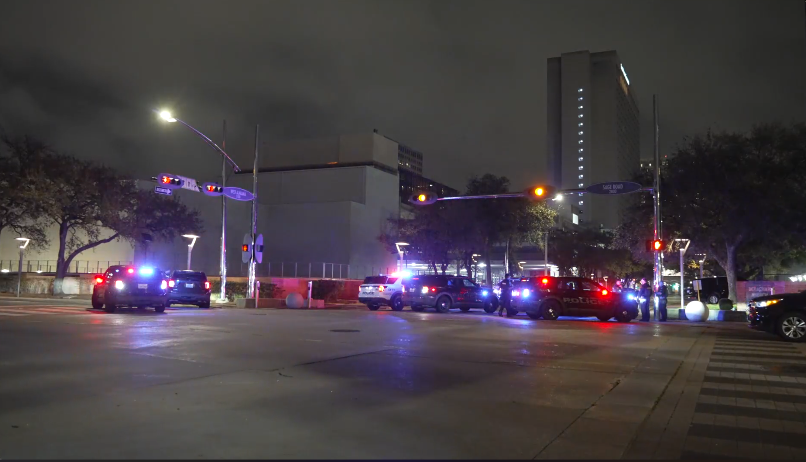 Pedestrian dead after being hit by vehicle on West Alabama Street