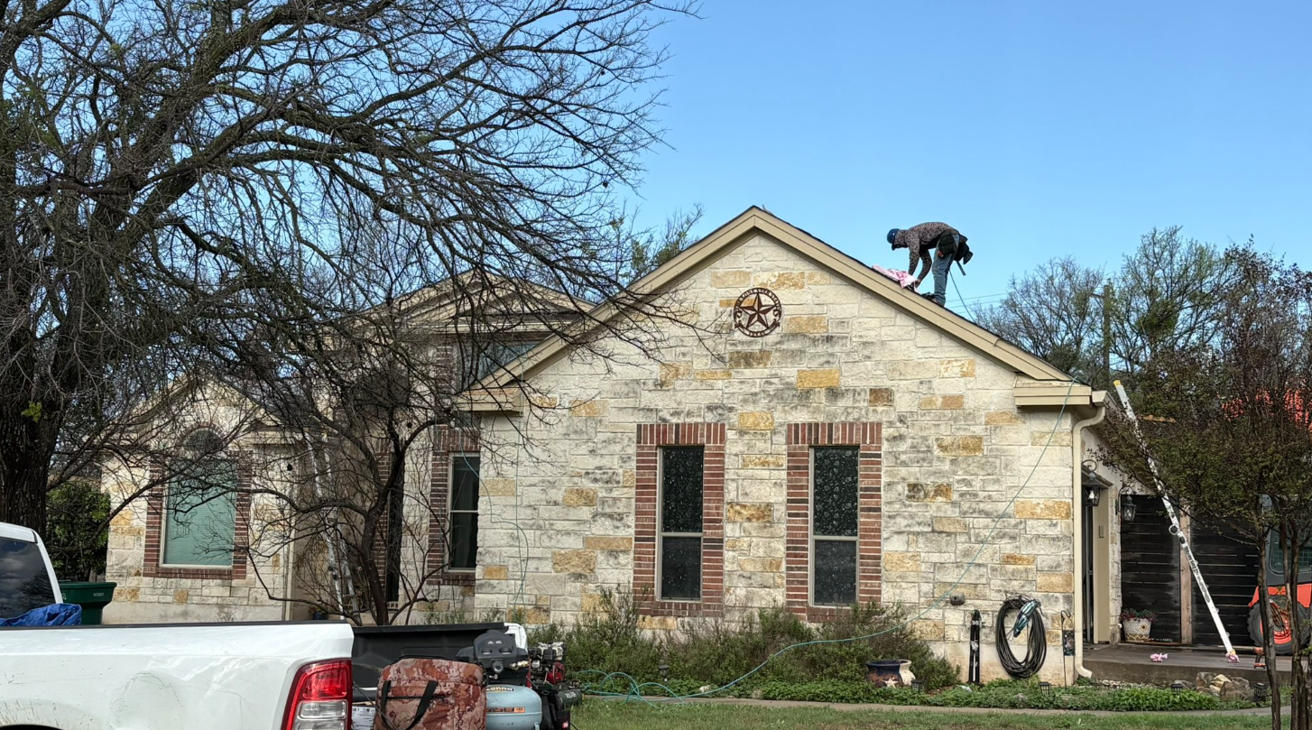 Marble Falls veteran receives new roof after damage from 2024 hailstorm