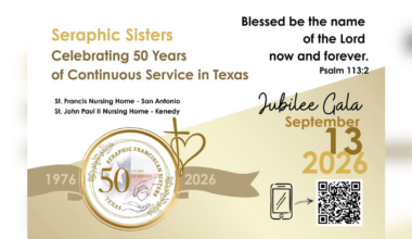 Join in celebrating the 50th Jubilee of the Seraphic Sisters in Texas!