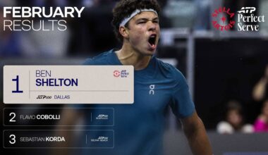 Ben Shelton scoops February Stella Artois ATP Perfect Serve with Dallas performance | ATP Tour
