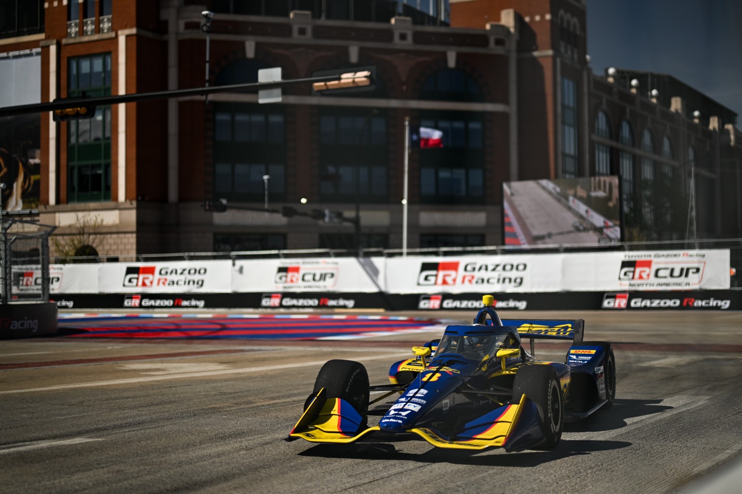 Kyffin Simpson 2026 Java House Grand Prix of Arlington IndyCar race. Image courtesy of Penske Entertainment