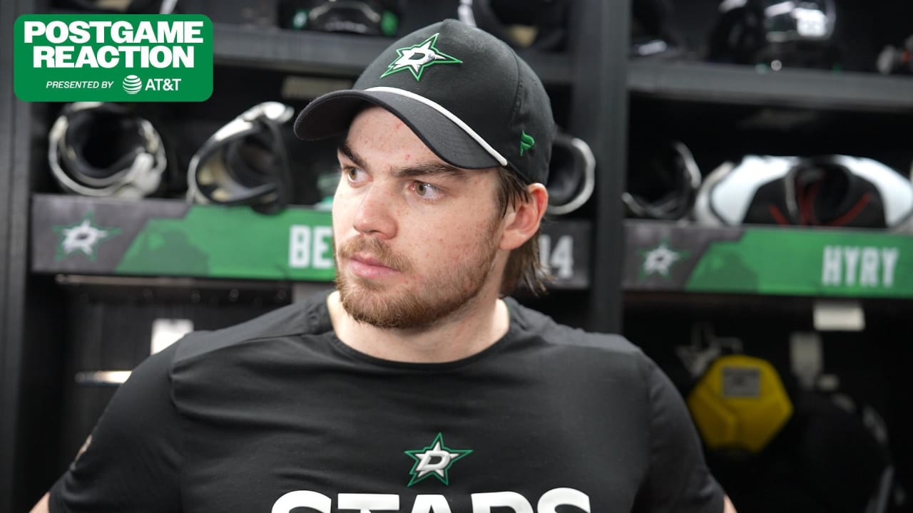 UTA@DAL Postgame: Lian Bichsel | Dallas Stars
