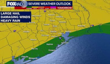 Houston weather: Strong, severe storms possible this weekend, FOX 26 Storm Alert in effect