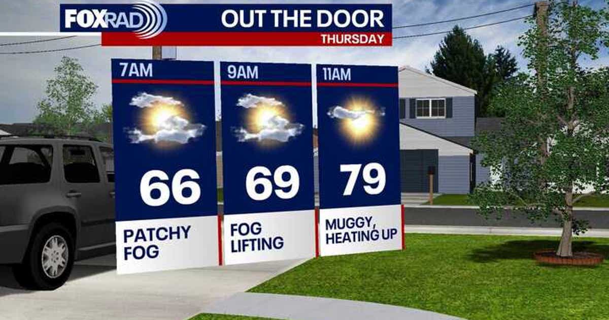 Houston weather: Mild, muggy Thursday before slight cooldown