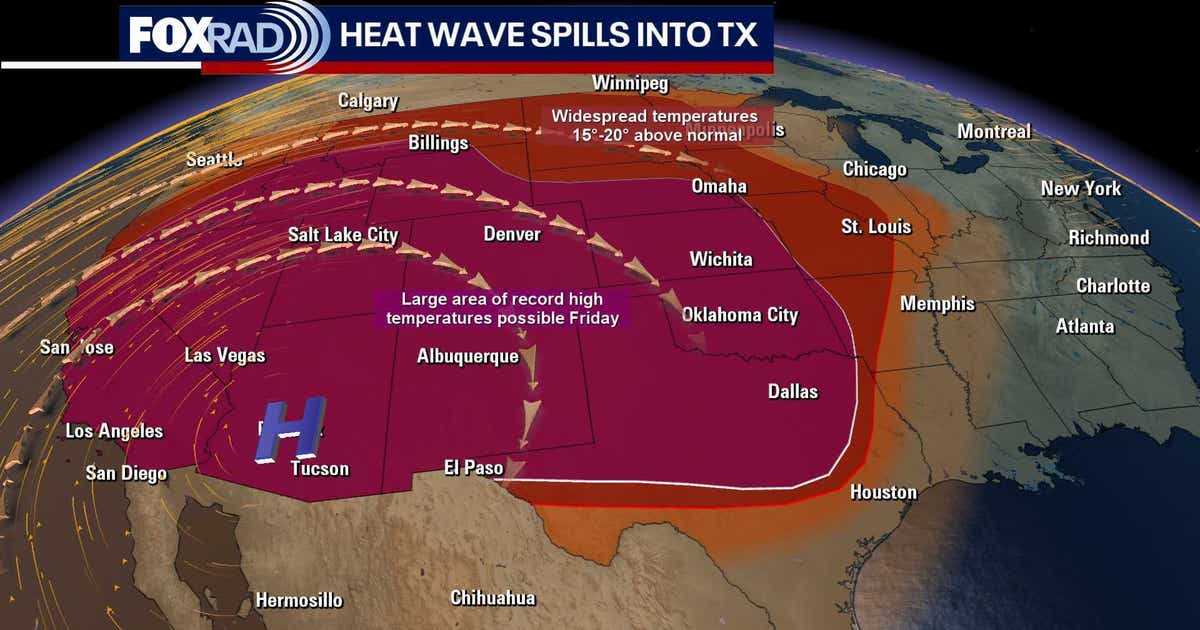 Houston weather: Spring arrives on Friday, record heat likely this weekend